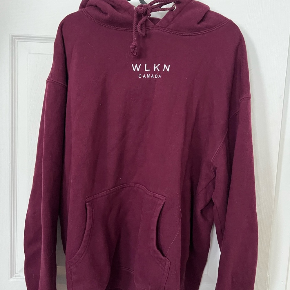 Burgundy Hoodie